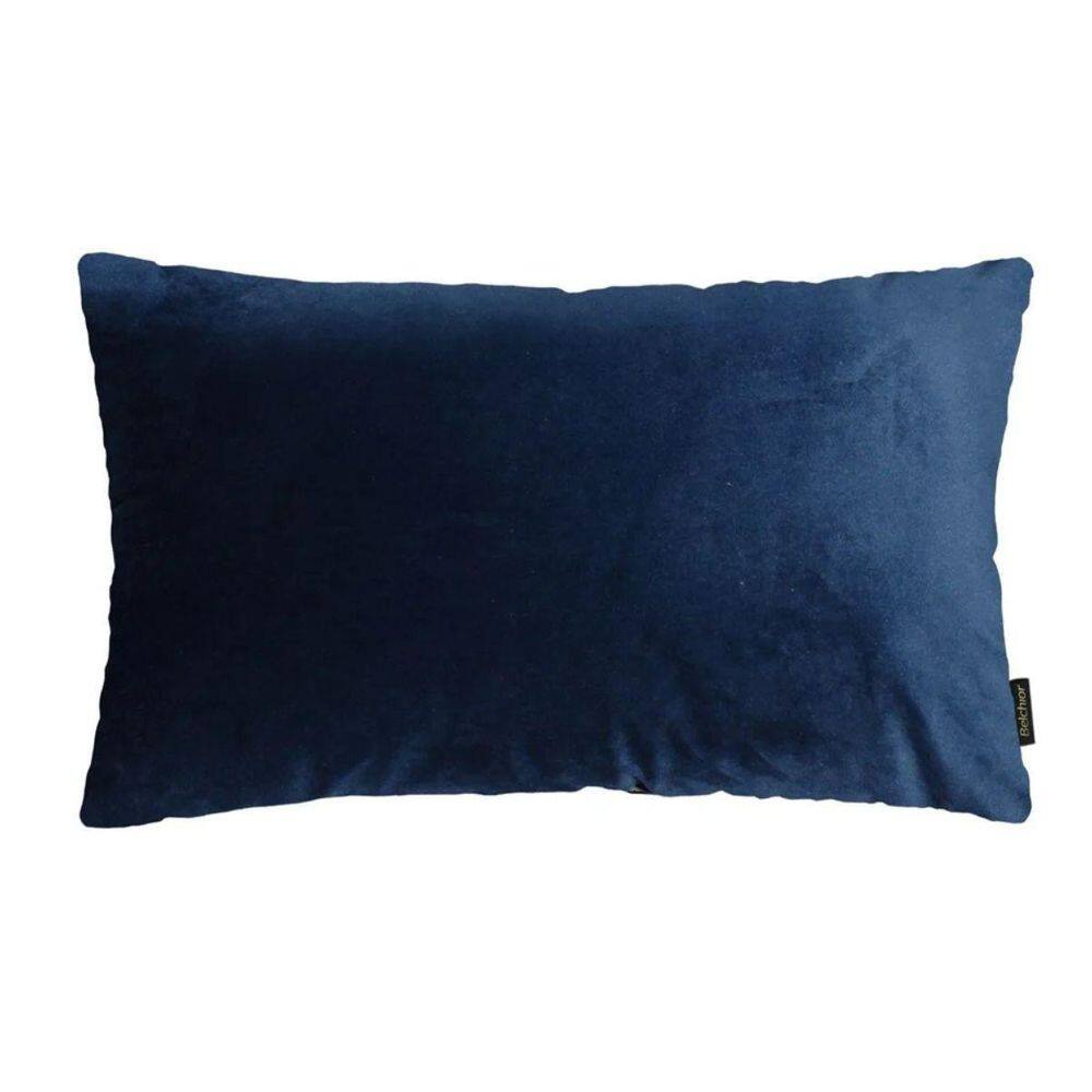 Almofada Baguete Azul Navy Premium 350 48X28Cm Belchior