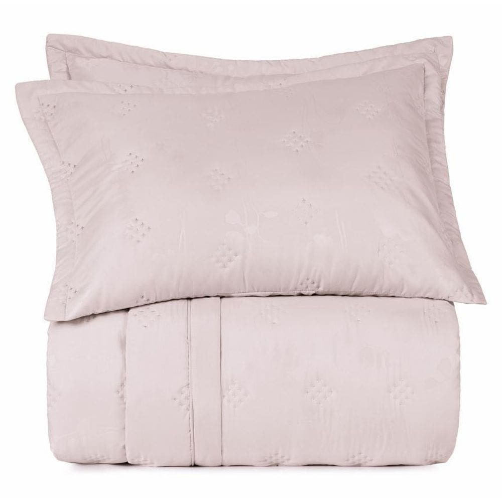 Jogo De Colcha Queen Toque Acetinado Serenatta Altenburg