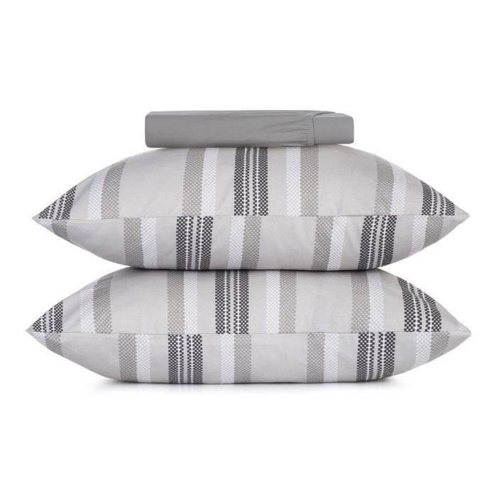 Jogo De Cama Casal 3 Pçs Malha Miragem Altenburg