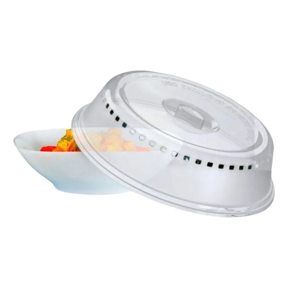 2X Tampa Para Microondas Protetora De Alimentos Tampa Comida