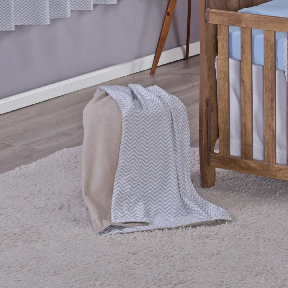 MP - Manta Baby Cobertor Bebe Dupla Face Meni