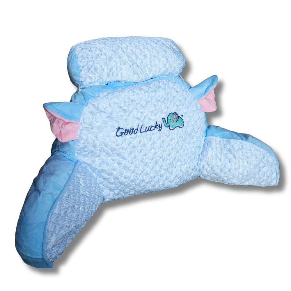 Almofada Ergonômica Infantil Com Apoio De Braço Azul