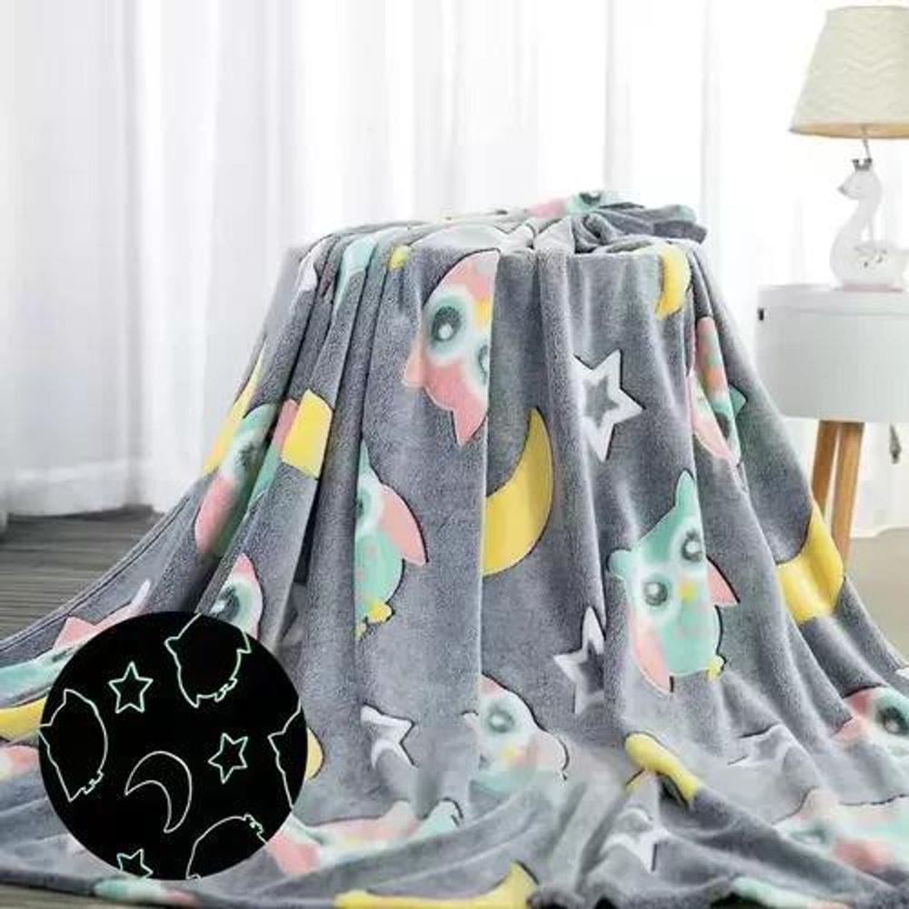 2X Manta Casal Infantil De Luxo Casa Laura Enxovais Cobertor