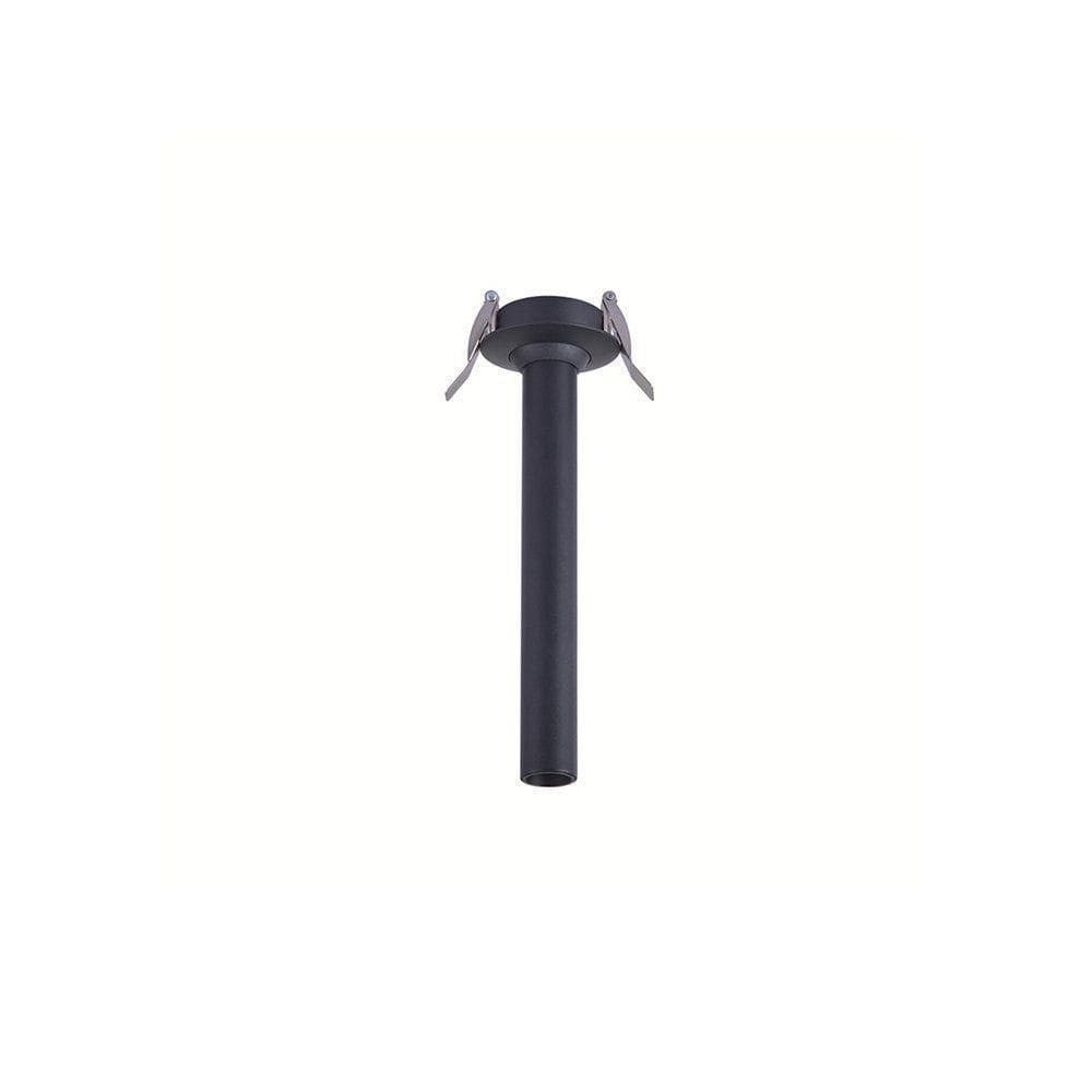 Spot De Embutir Nordecor Lea 23cm Alto Irc 97 5w Bivolt Preto - 2700k - Luz Amarela