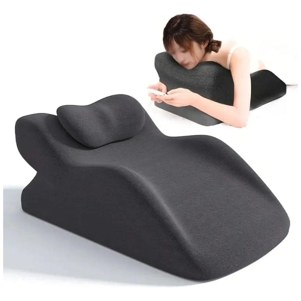 Travesseiro Almofada Ergonômica Para Descanso E Leitura