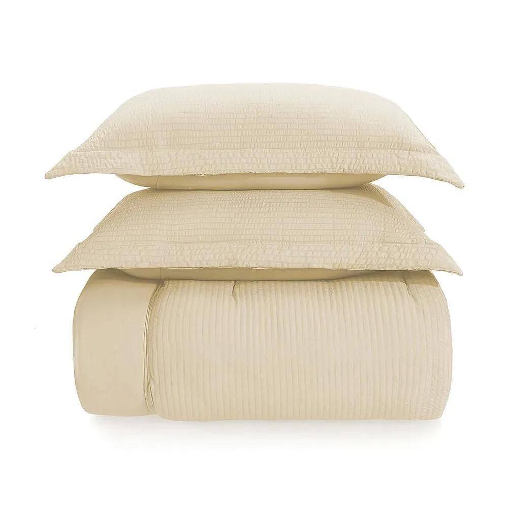 Kit Colcha / Cobre Leito Casal Baumann - Karsten Natural