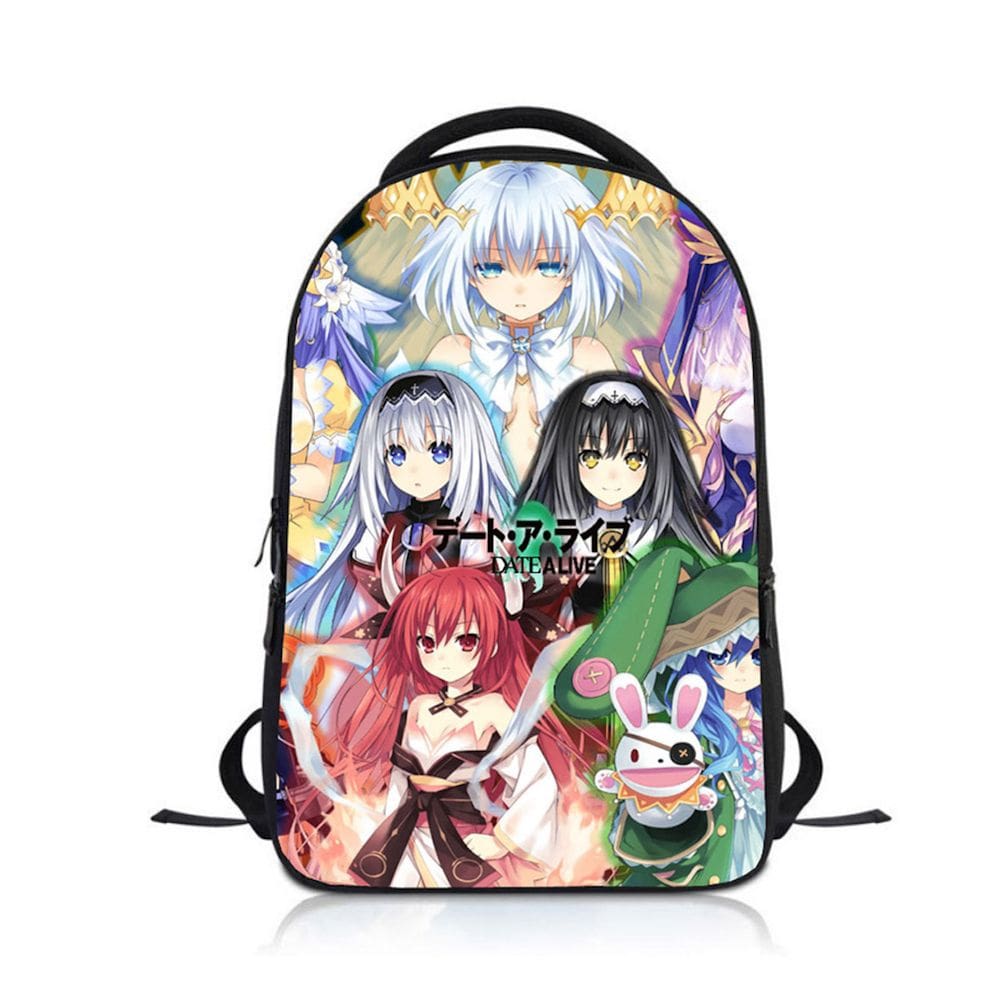 School Backpack Dates A Lives Anime for Children