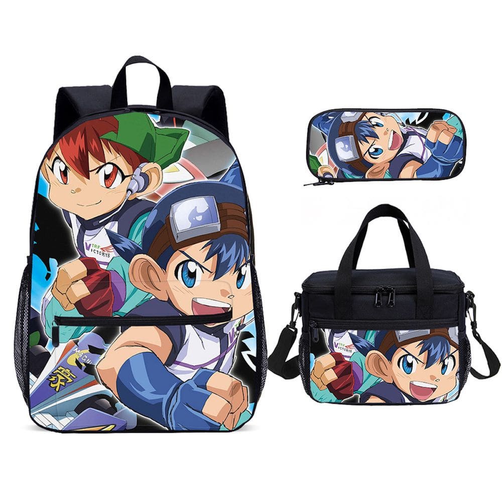 Conjunto de mochilas escolares com 3 unidades com tração nas quatro rodas para crianças