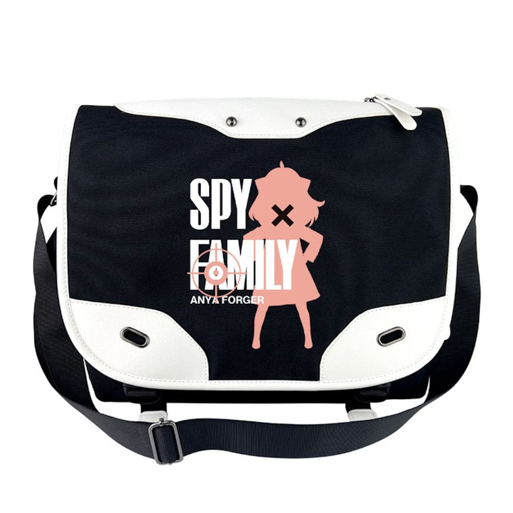 Bolsa de ombro Anime Spys Familys Messenger Bag 36x16x29cm