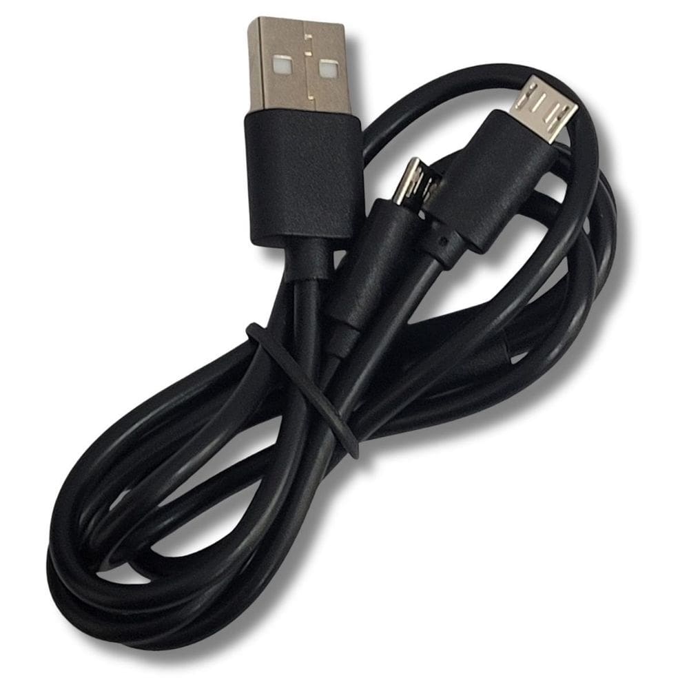 Cabo Usb X 2 Usb V8 Carregamento 2 Microfone Ou Transmissor