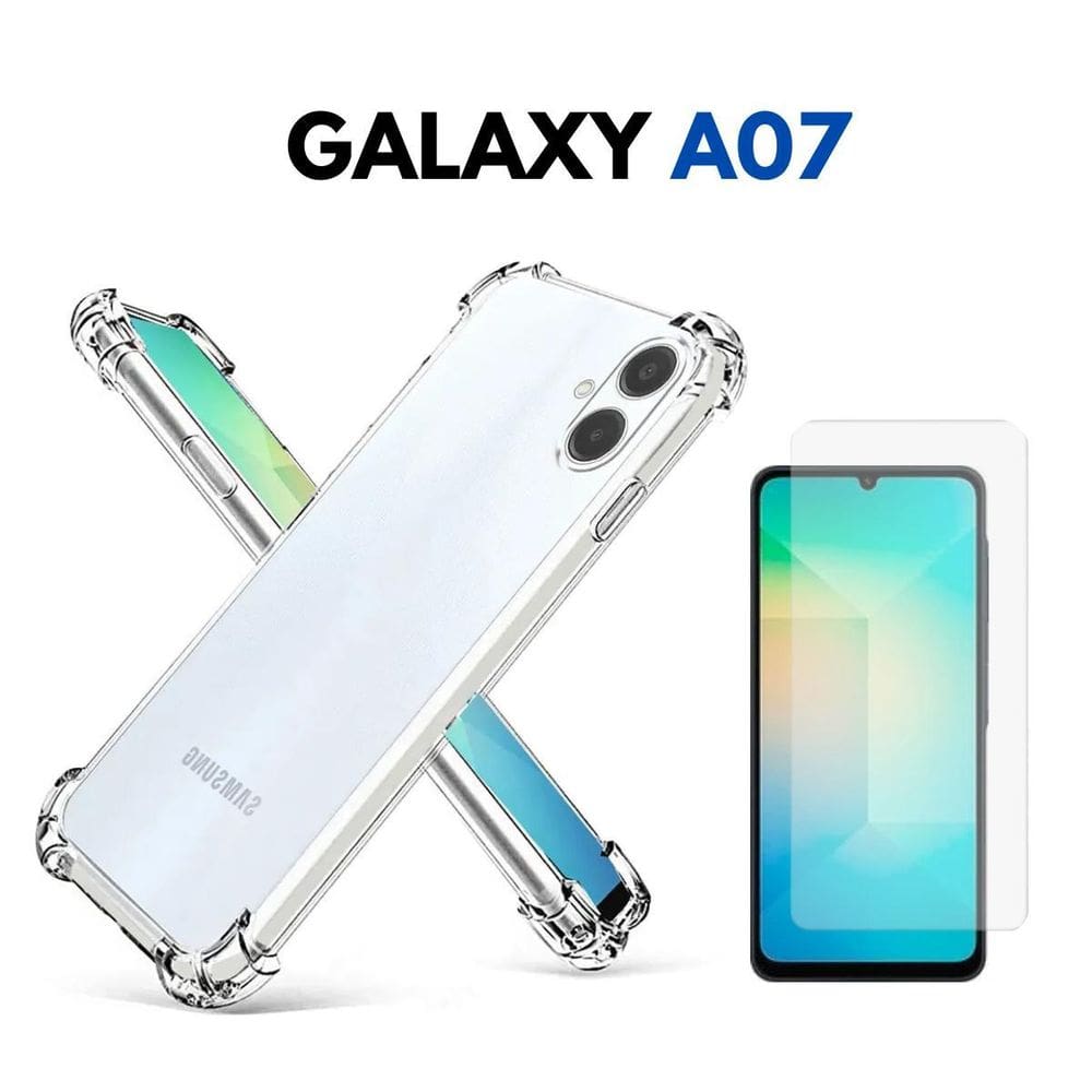 Capa Capinha + Película Hidrogel Compatível Para Galaxy A07