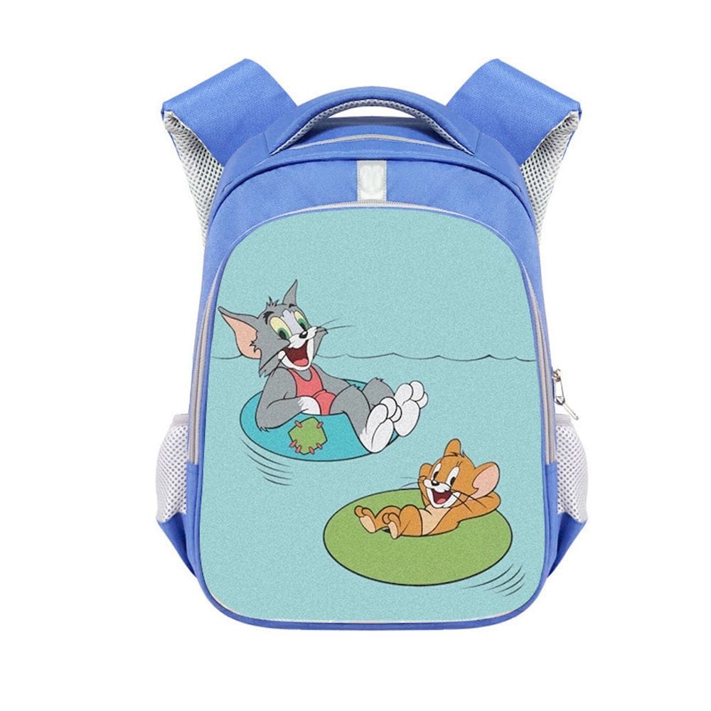 Mochila escolar Tom and Jerry Cartoon Kids Terylene 26x13x36cm