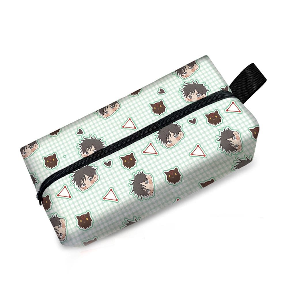 Estojo para lápis Jujutsus Kaisens Cartoon Anime em tela grande