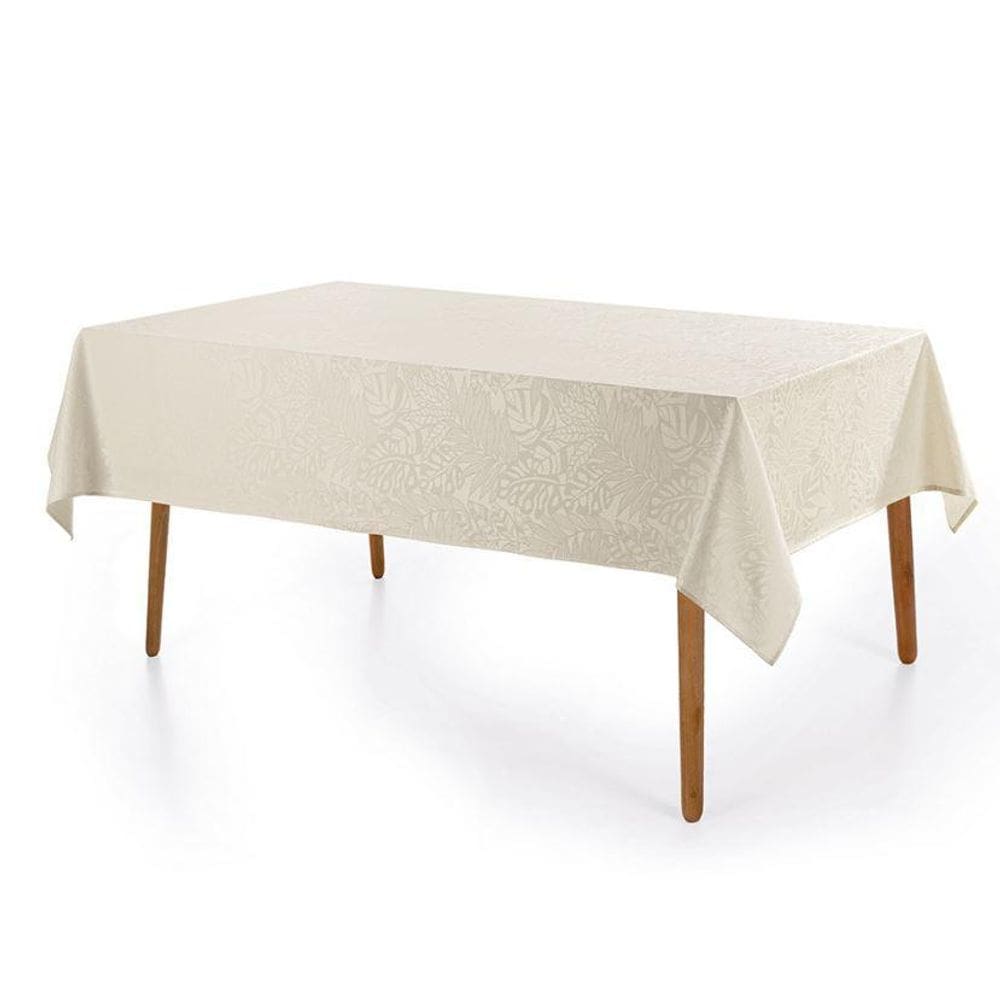 Toalha De Mesa Retangular 8 Lugares Essencia Natural Karsten
