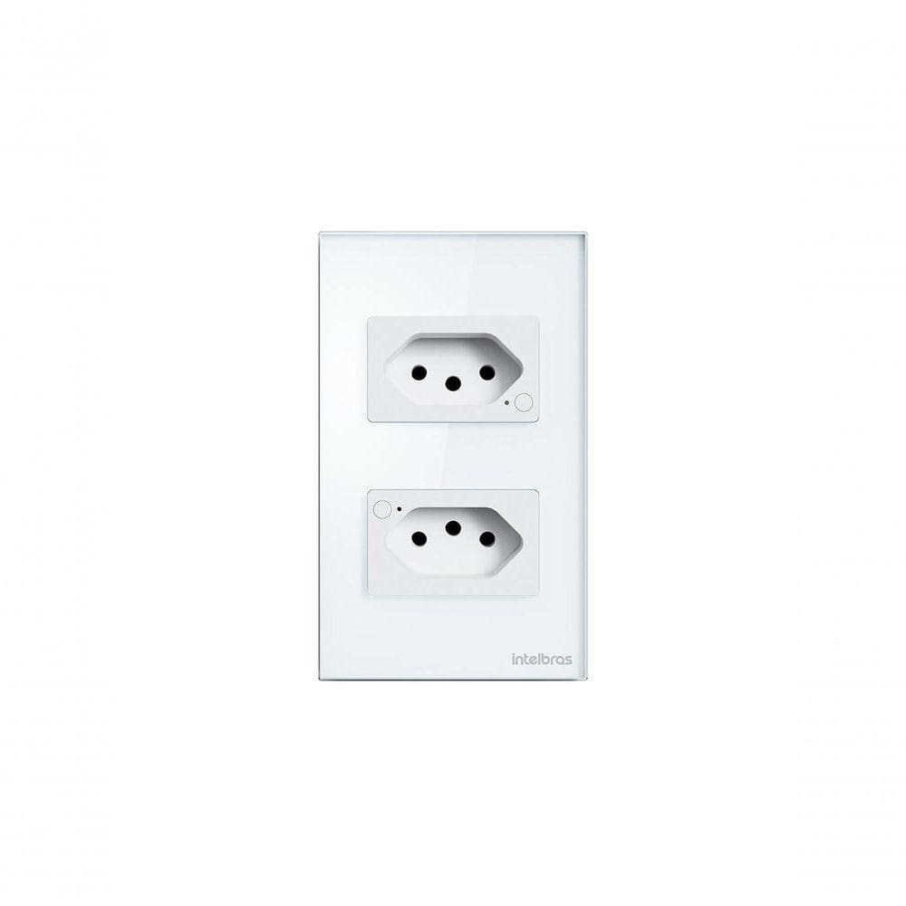 Tomada Dupla 10a Inteligente Wi-fi Ets 1002 Branco 4850064