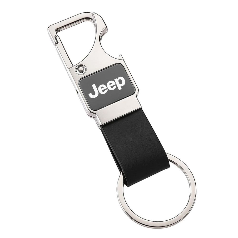 Chaveiro Para Jeep Metálico C Mosquetão Renegade Compass - R