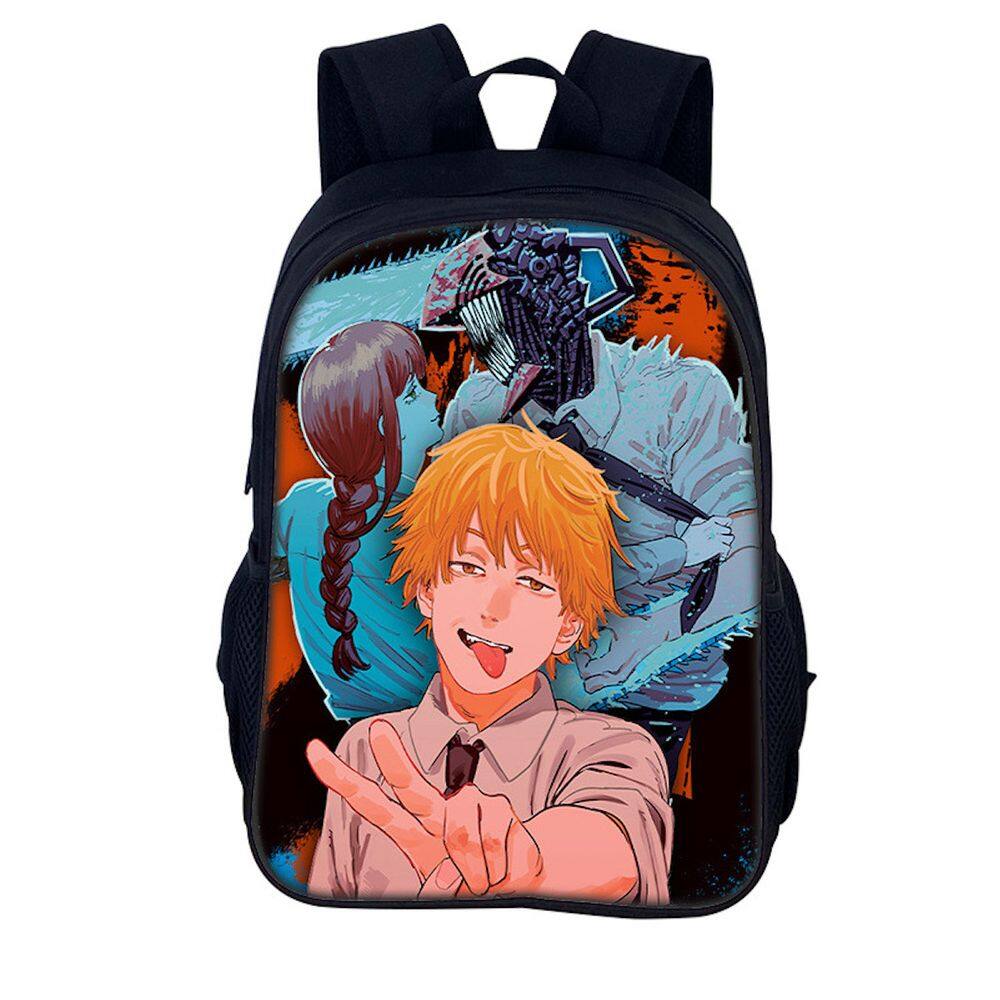 Mochila Mans Denjis Cartoon Kids School Nylon 27x13x40cm