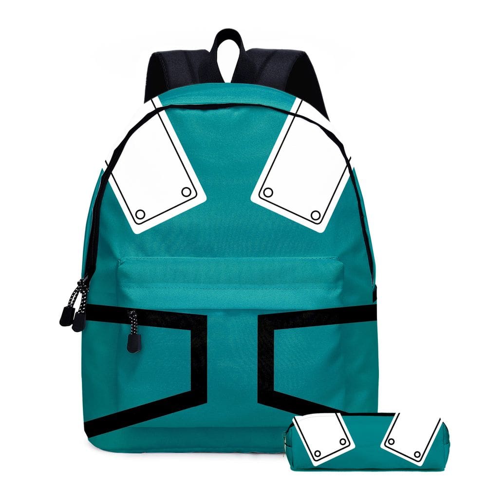 Conjunto de mochilas My Hero Academia Midoriya Izuku School