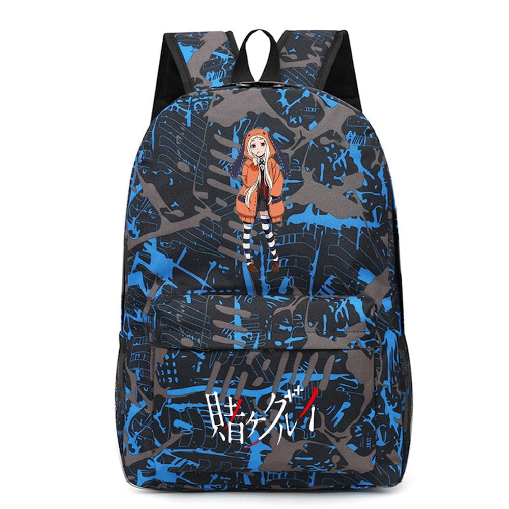 Mochila escolar Kakegurui Yomozuki Runa Cartoon Kids Nylon