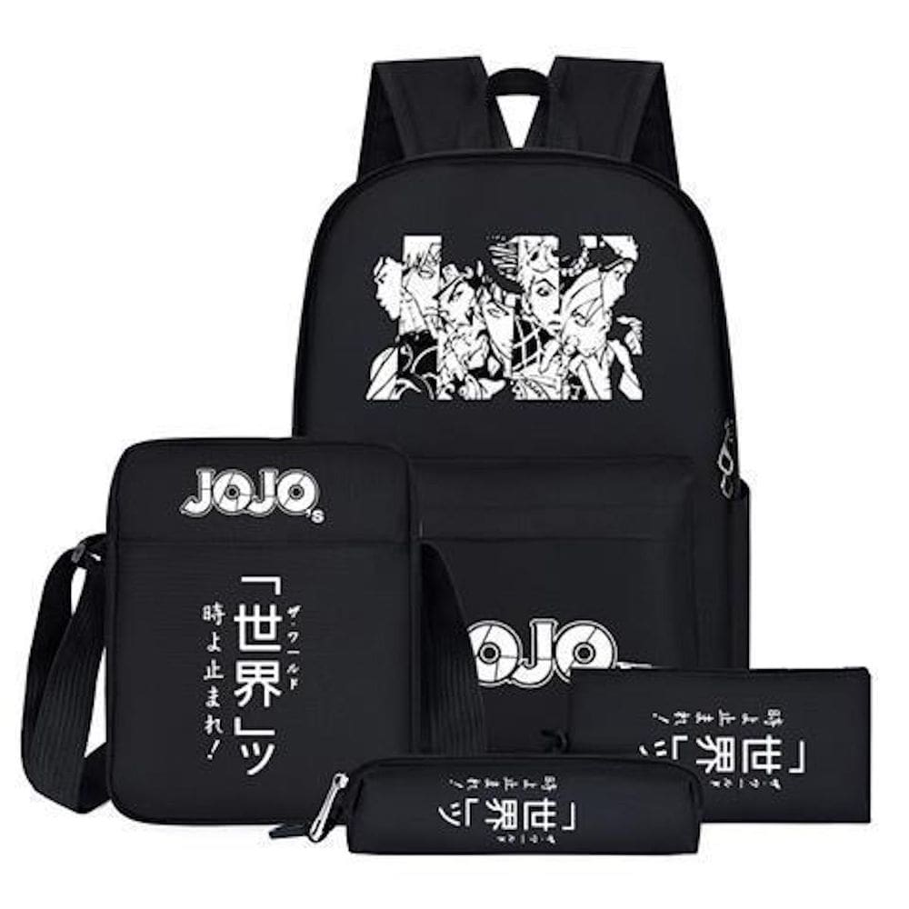 Conjunto de 4 aventuras bizarras de JoJoo Kujo Jotaro Cartoon Kid