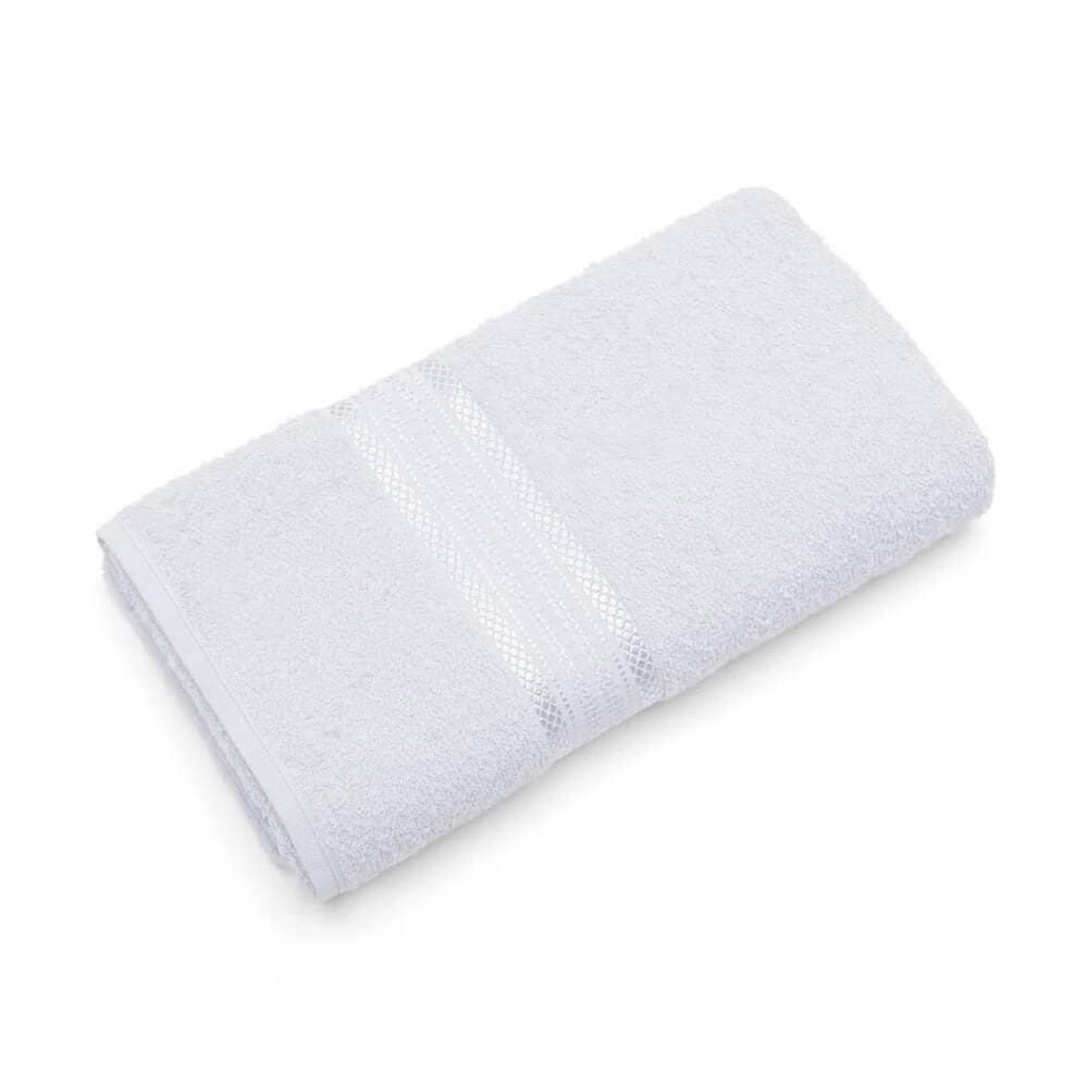 Toalha De Rosto Napoli Em Algodão - Buettner Branco