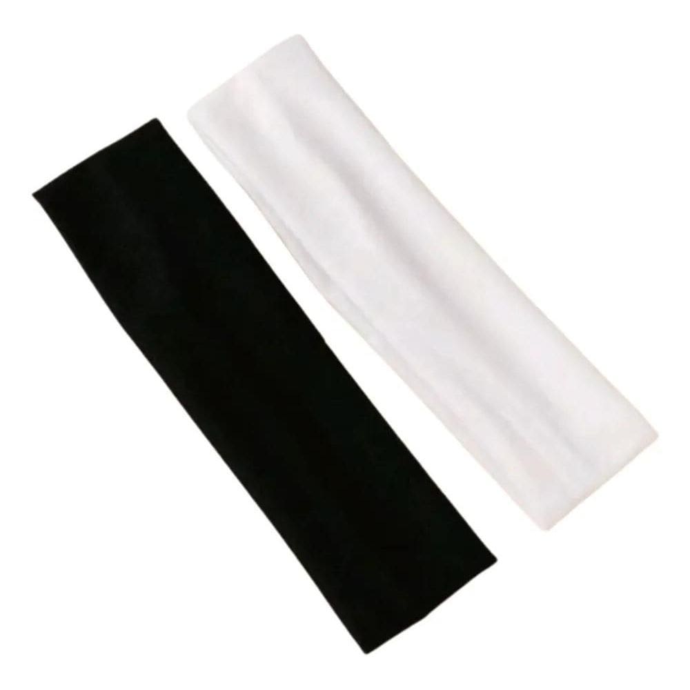 2X Kit 2 Faixas De Cabelo Para Treino Respiráveis E Antifriz