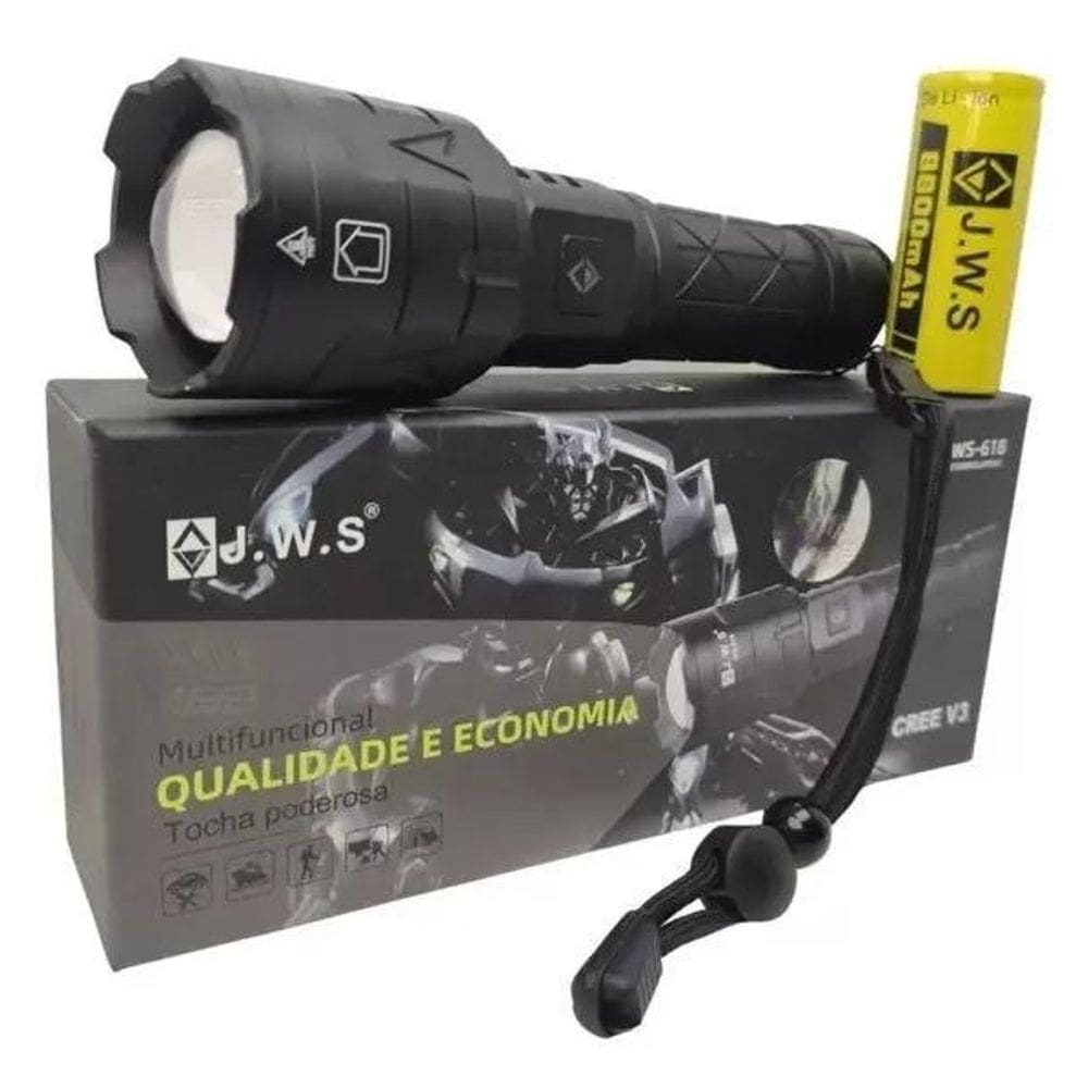 2X Lanterna Jws Led Laser V3 2.0 Premium 800 Metros 1