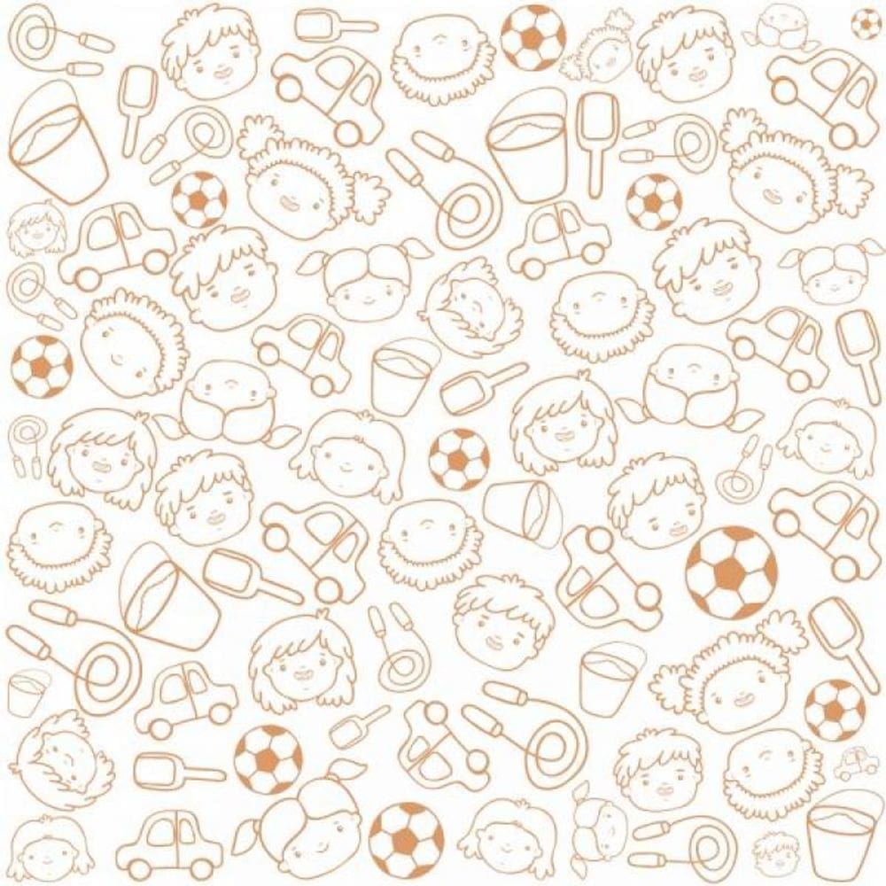 Papel De Parede Infantil Crianças E Brinquedos