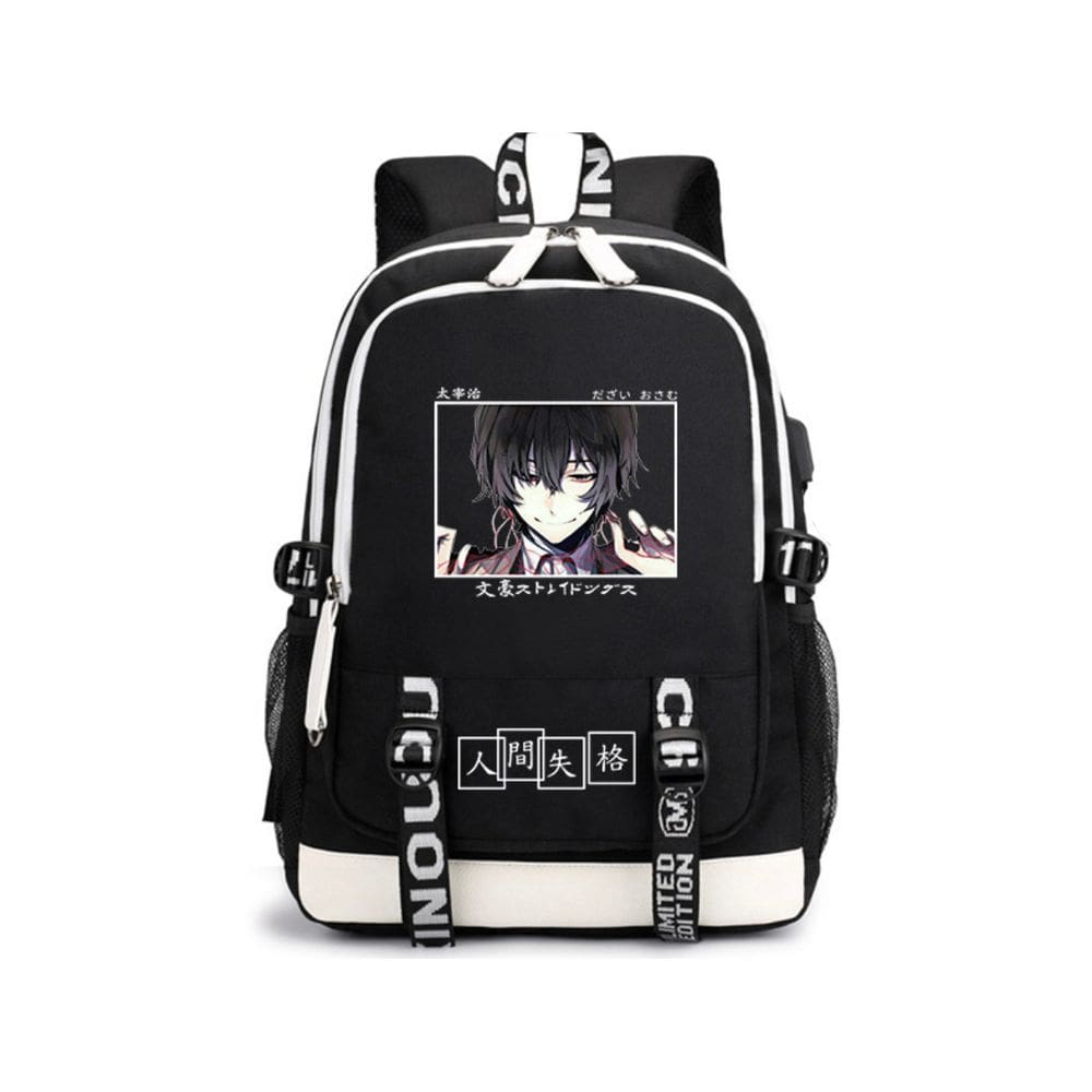 Mochila Bungos Strays Dogs Dazais Osamus Cartoon Kids School
