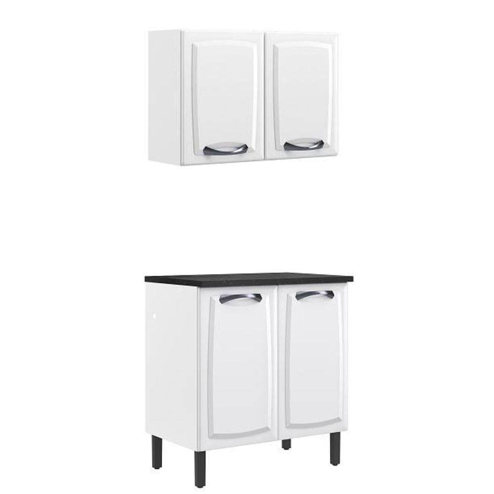 Paneleiro Itatiaia Em Aço Branco 4 Portas New Premium