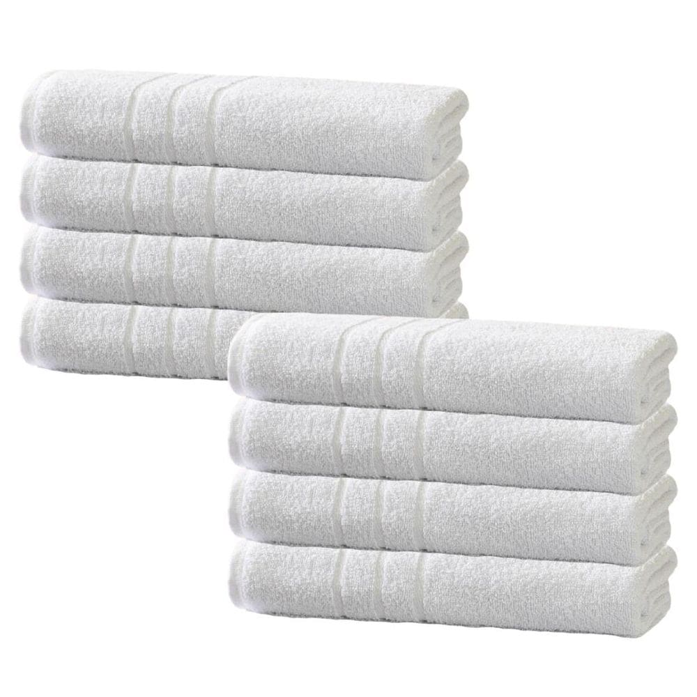 Kit 08 Toalhas De Rosto Hotel Teka Roma 440G