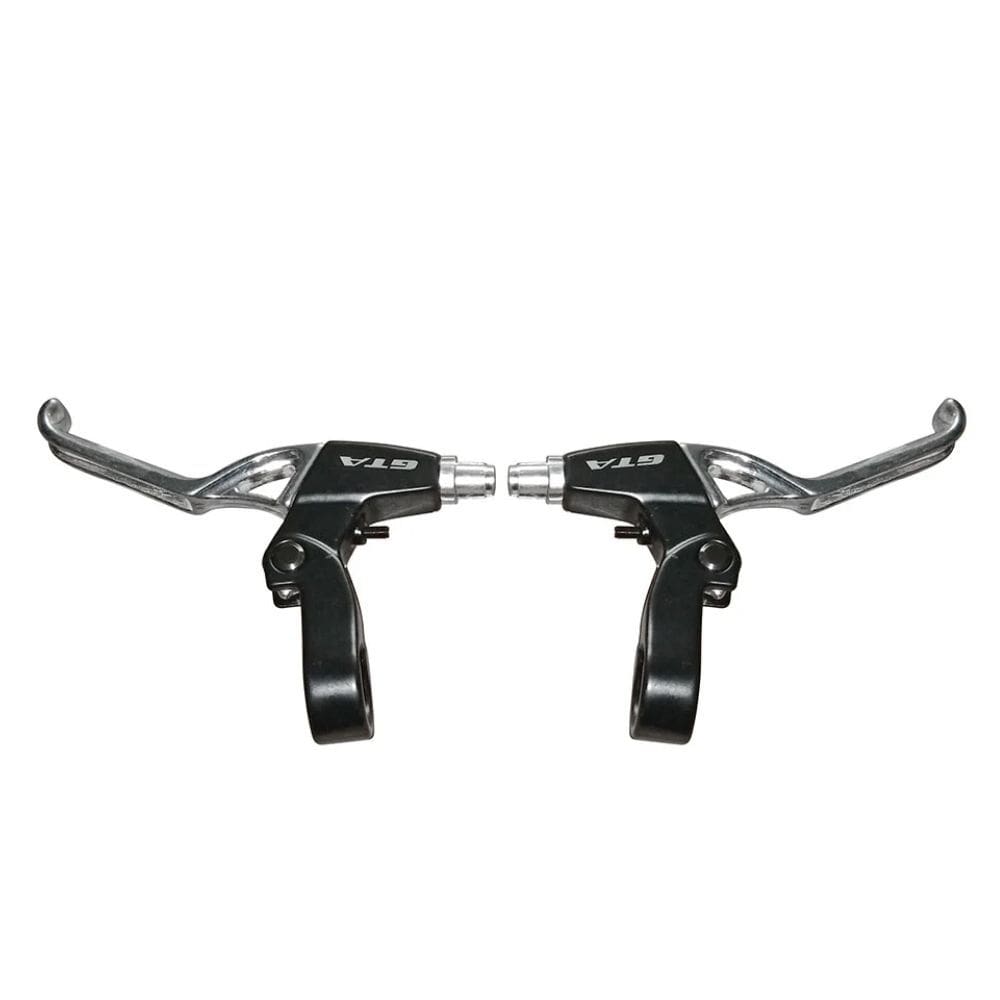 Manete Maçaneta Freio Bike Bicicleta Alumínio Preto / Polido