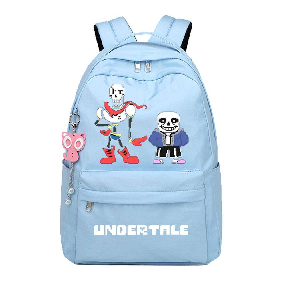 Mochila Undertales Sans Papyrus Cartoon Kids School Anime