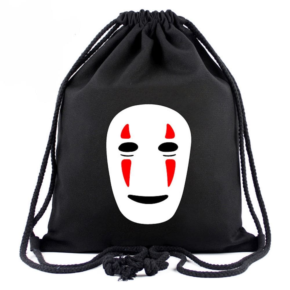 Mochila com cordão Anime No Faces Mans Gym Bag 40x34cm