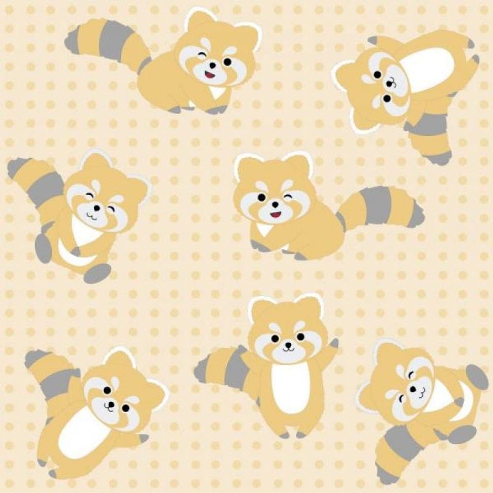 Papel De Parede Infantil Guaxinim