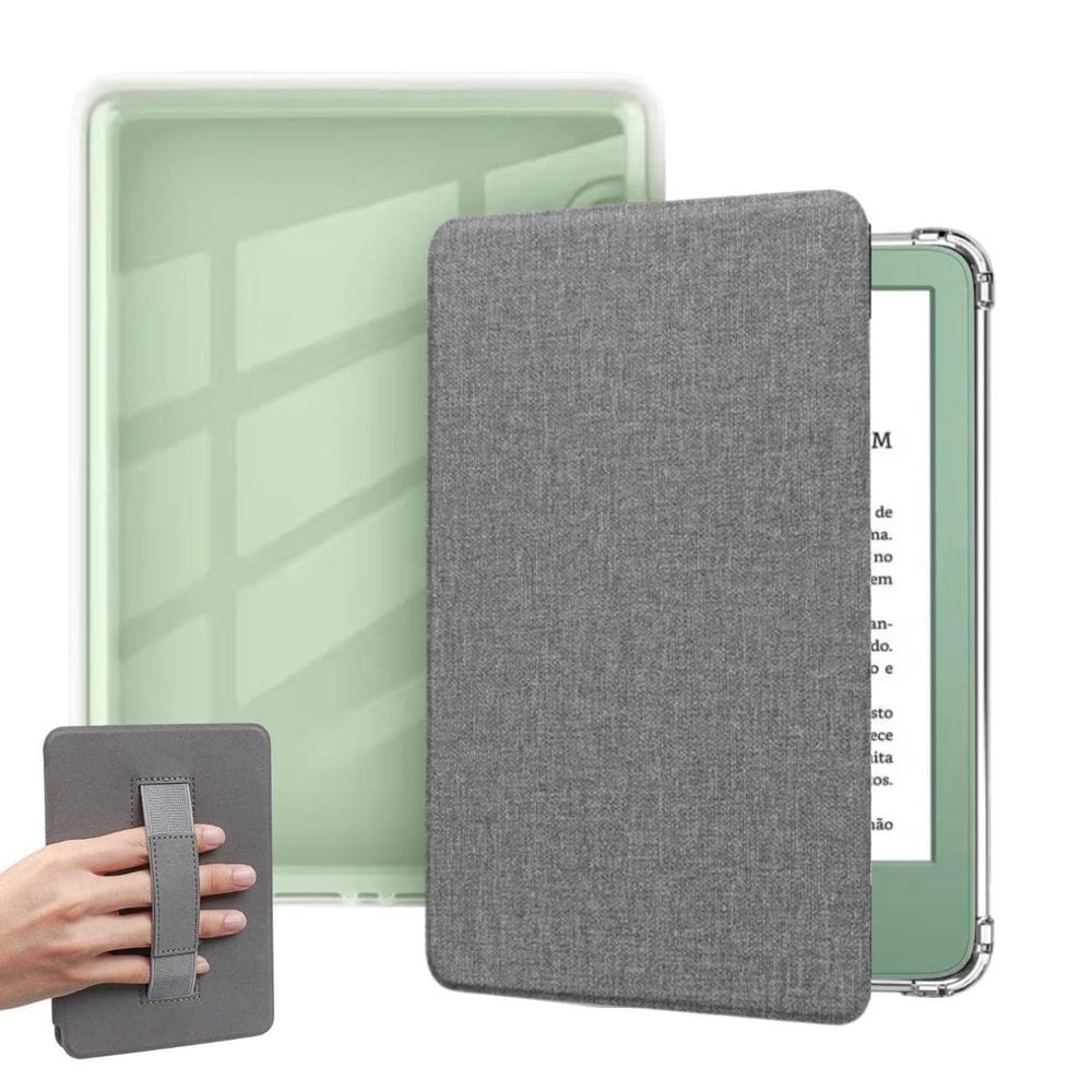 Capa Tecido Acrílico Com Alça Para Kindle 12 Geração Rs23Cv