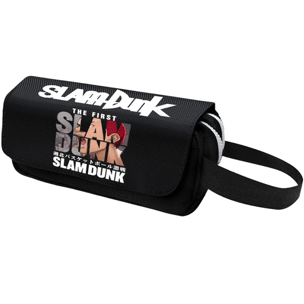 Estojo para lápis Slams Dunks Cartoon Anime de grande capacidade