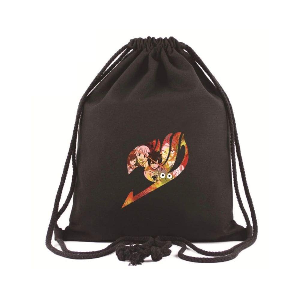 Bolsa com cordão Fairys Tails Etherious Natsus Dragneels