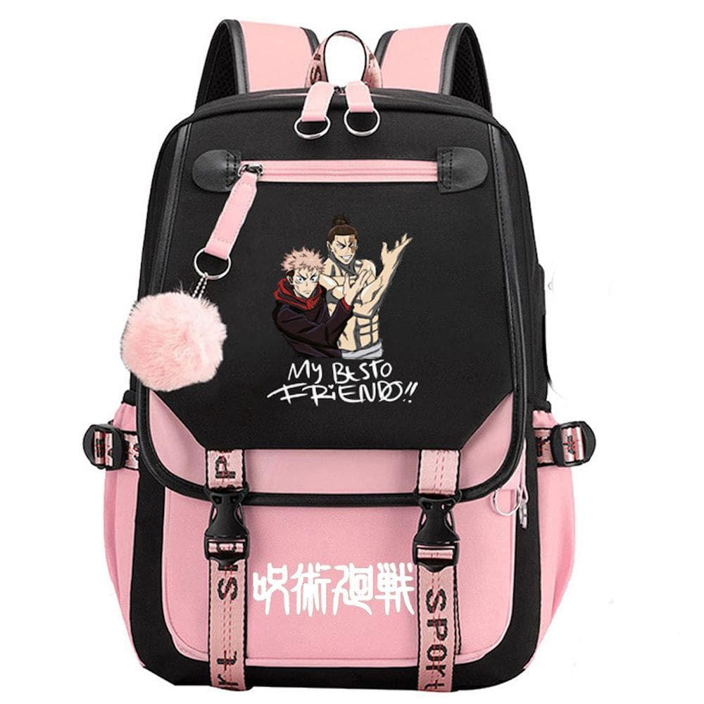 Mochila escolar infantil Jujutsus Kaisens 3 Oxford 29x16x46cm