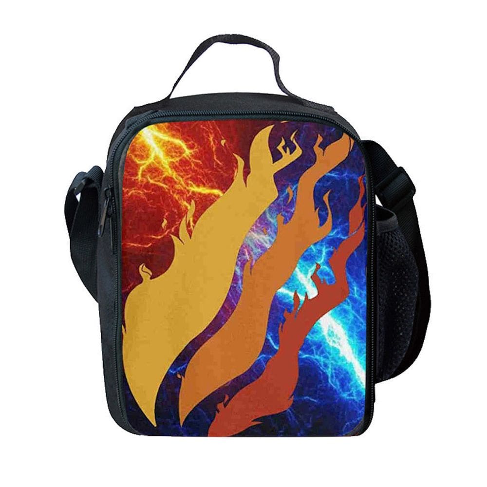 Lancheira Prestonplayzes Anime Tote reutilizável 25x20x8cm