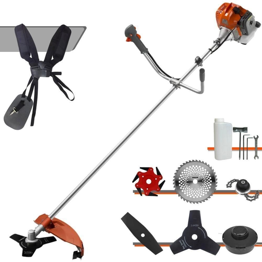 Roçadeira Tekna Com Carretel + Facas 2p 3p 6p 40d E Trimmer