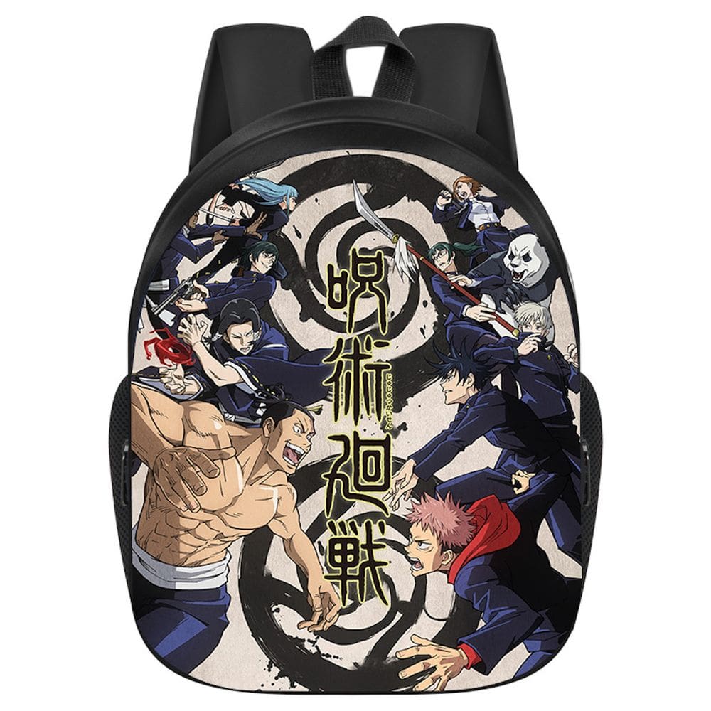 Mochila escolar Jujutsus Kaisens Itadoris Yujis para crianças