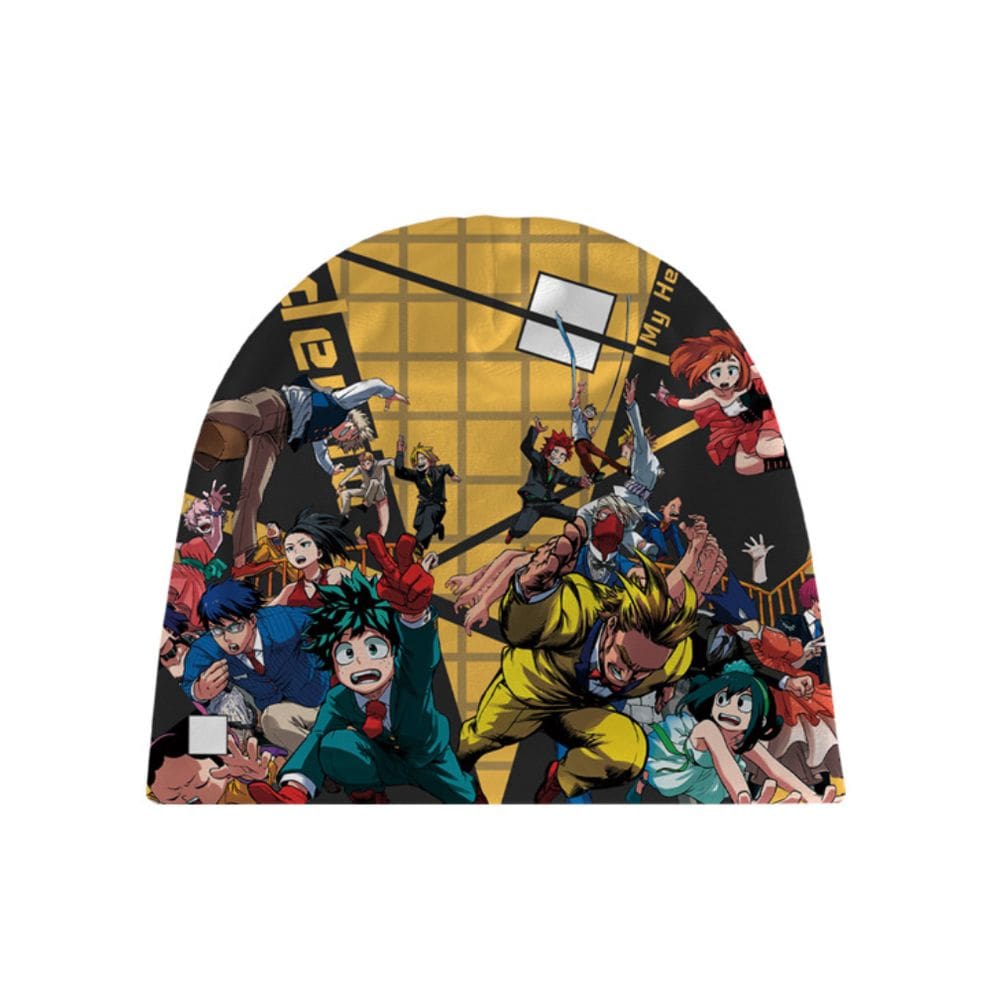 Chapéu de malha My Heros Academias Anime Winter Beanie unissex