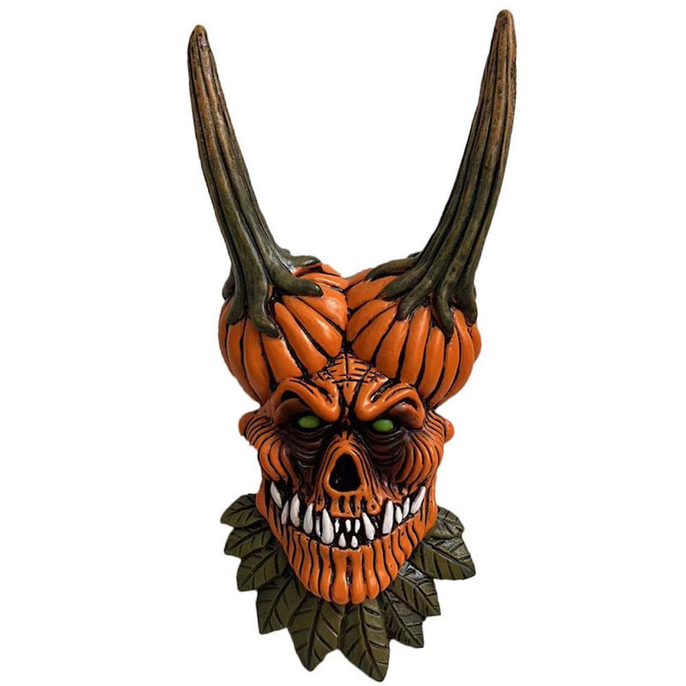Estatueta, escultura, máscara de careta de Halloween, Pumpkin Reaper