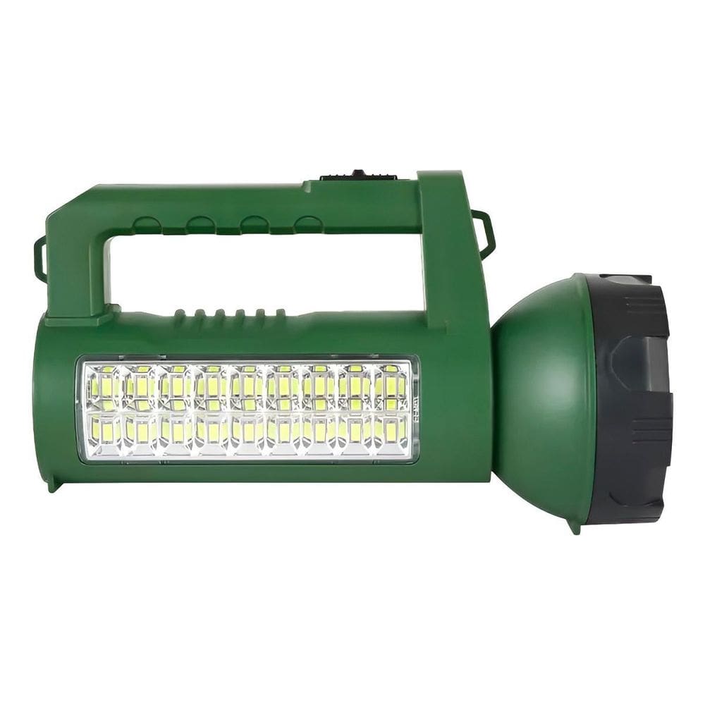 Lanterna Holofote Led Recarregável 2 Em 1 Emergência Potente