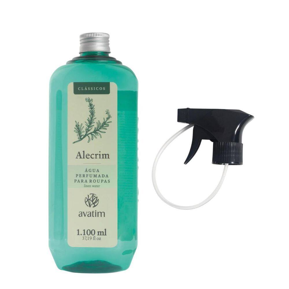 Válvula Dispersora + Água Perfumada Alecrim 1100Ml