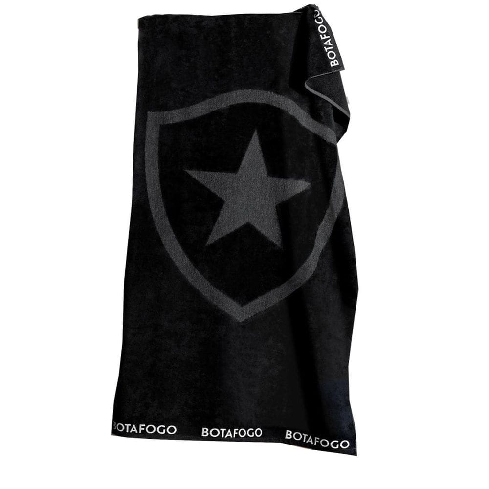 Toalha Banho Buettner Jacquard Barra Bordada Veludo Futebol