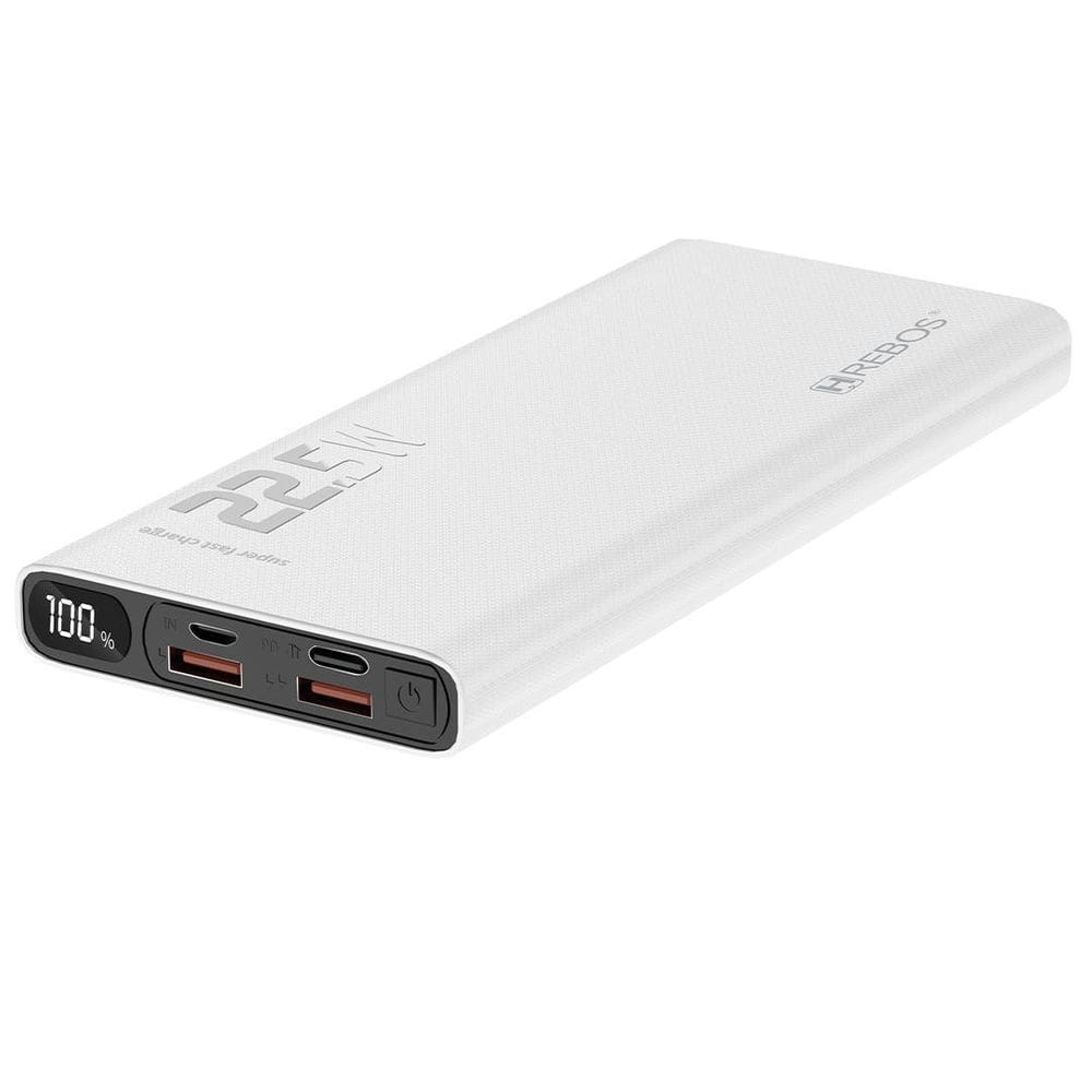 Power Bank Energy Vault 10000Mah Hrebos Pb922 Branco