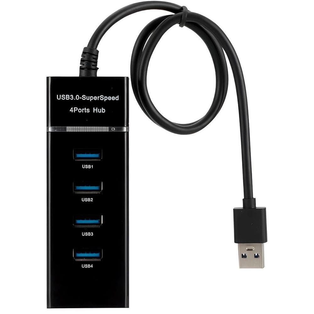 Hub Usb 3.0 4 Portas Extensor Adaptador Pc Notebook Hd