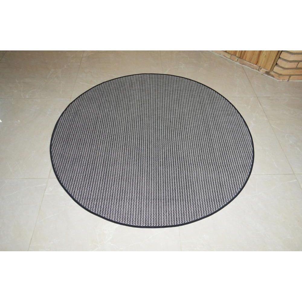 Tapete Redondo Artesanal Look Gerbera B 200 Cm